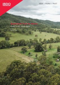 Front cover of TNFD Nature Report done by QTFN & BDO